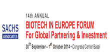 Biotech in Europe Forum For Global Partnering & Investment