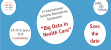 3rd International Systems Biomedicine Symposium
